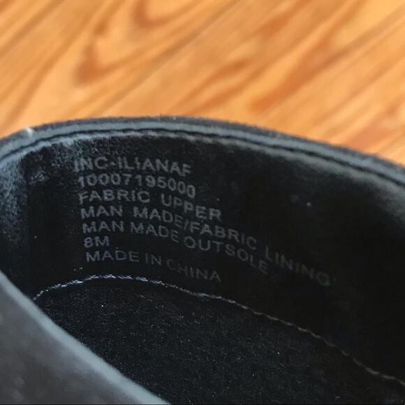 I.N.C Studded Ankle Boot Black - Picture 6 of 8